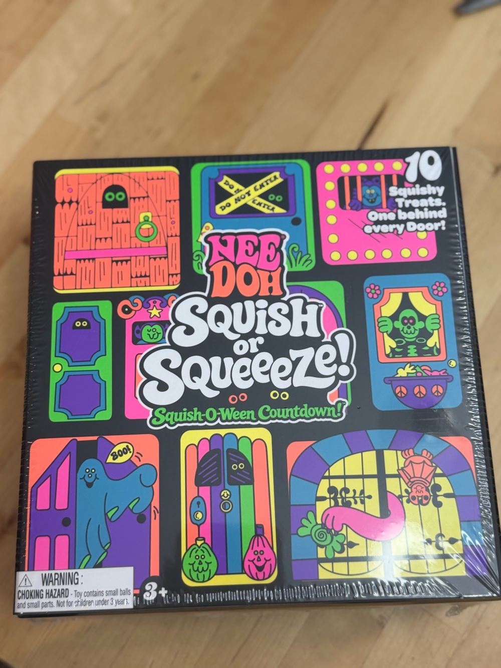 Needoh Squish or Squeeze! Squish-O-Ween Countdown Kids Toy - Multicolor